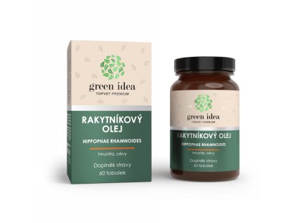 Ulei de cătină - capsule 60 buc - Green idea