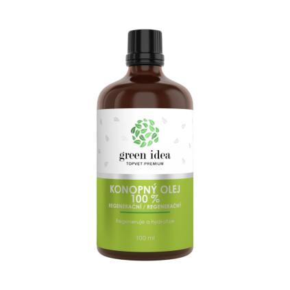 Ulei regenerant de cânepă 100% – 100 ml – Green idea