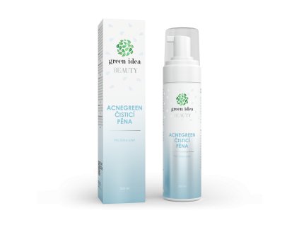 Acnegreen - spumă de curățare 200 ml - Green idea
