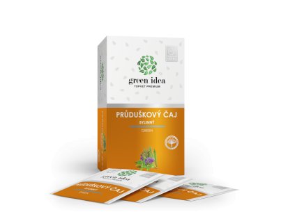 Ceai de plante Herbex pentru bronhii, 20 plicuri - Green idea