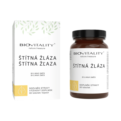 Glanda tiroidă – complex din plante – 30 capsule – Green idea