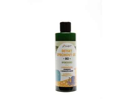 Gel de duș BIO pentru copii MUȘEȚEL - 200 ml - Dr. Feelgood