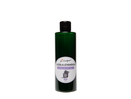 Gel de duș BIO LUJZA și LEVĂDĂ - 200 ml - Dr. Feelgood