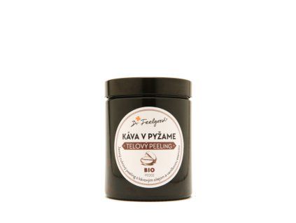 Exfoliant corporal BIO CAFEA în PIJAMALE - 180 ml - Dr. Feelgood