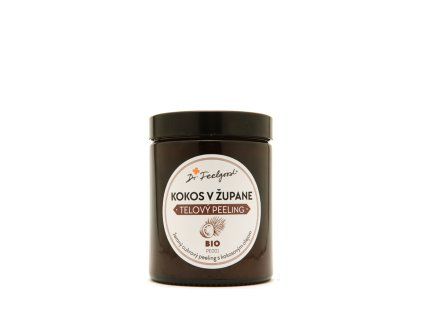 Exfoliant BIO pentru corp COCOS în HALAT - 180 ml - Dr. Feelgood
