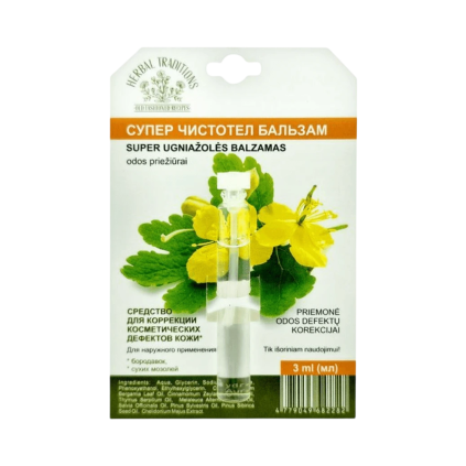 Rostopască extra eficientă - produs cosmetic pentru negi - 3 ml - Herbal Traditions