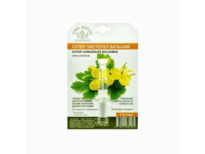 Rostopască extra eficace - preparat cosmetologic pentru veruci - 3 ml - Herbal Traditions