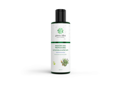 Ulei de masaj, amestec relaxant alpin, 200 ml - Green idea