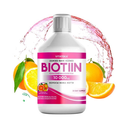 Biotină 10 000 micrograme 500 ml - Vitateka