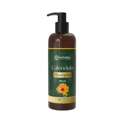 Calendula Shampoo – șampon cu gălbenele pentru susținerea creșterii părului – 250 ml