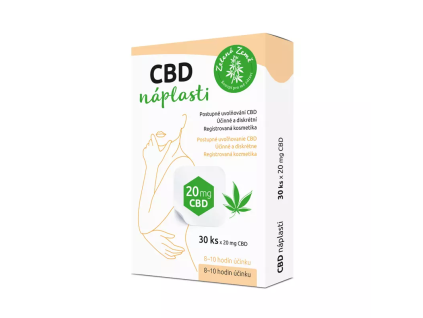 Plasturi cu CBD - 30 bucăți - Țara Verde