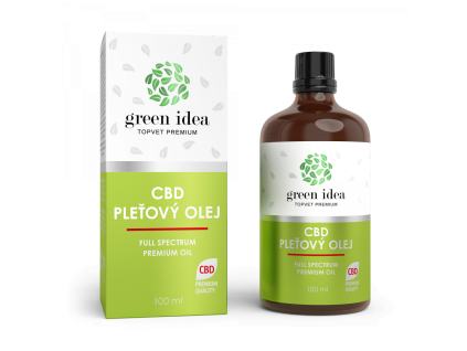 CBD ulei facial 100 ml - Green idea