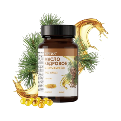 Ulei de cedru 300 mg – 60 capsule – Vitateka