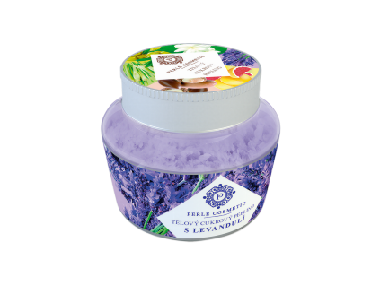 Peeling cu zahăr și lavandă 200 g – Green idea