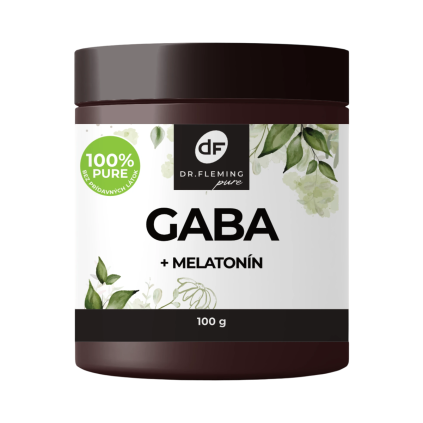 GABA + Melatonină - 100 g pudră - Dr. Fleming