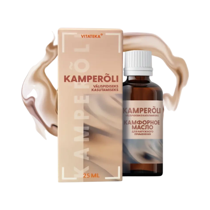 Ulei camforat – 25 ml – Vitateka