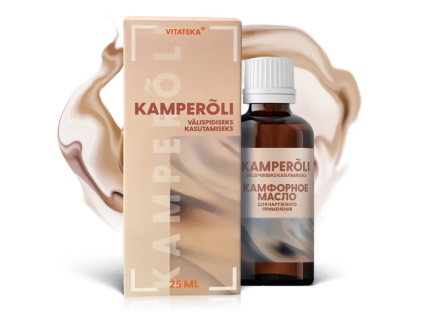 Ulei de camfor – 25 ml – Vitateka