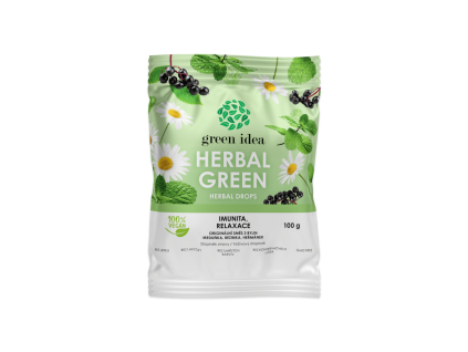 Herbal green – bomboane din plante 100 g – Green idea