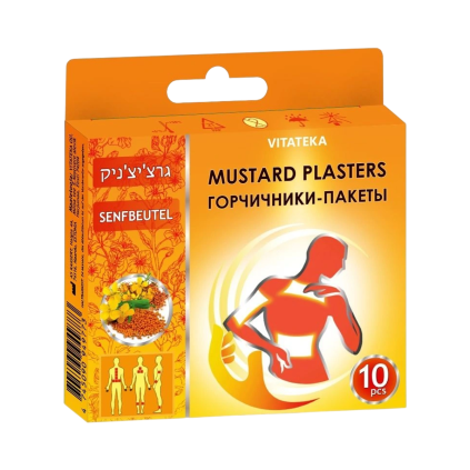 Plasturi cu muștar – 10 buc. – Vitateka