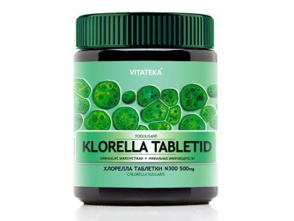 Chlorella 500 mg — 300 comprimate — Vitateka