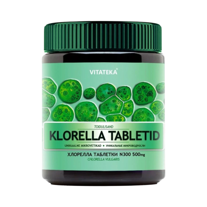 Chlorella 500 mg — 300 comprimate — Vitateka