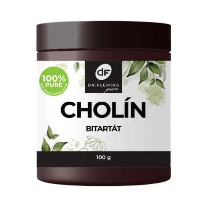 Colină bitartrat - 100 g pulbere - Dr. Fleming