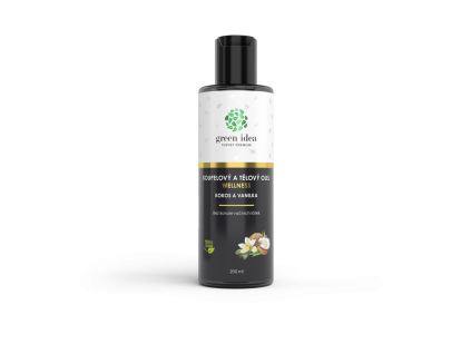Cocos și vanilie ulei de baie și corp 200 ml - Green idea