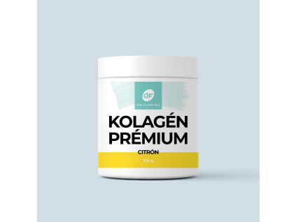 Colagen Premium Lămâie - 210g pulbere - Dr. Fleming