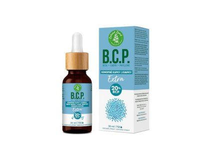 Picături de cânepă cu BCP Extra - 30 ml - Pământ Verde