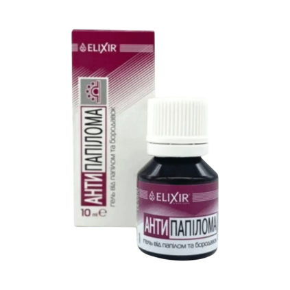 Gel cosmetic pentru papiloame și negi - 10 ml - Elixir