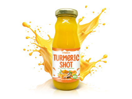 Kurkuma shot cu mandarine – 200 ml – Vitateka