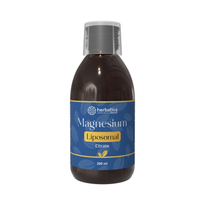 Magneziu citrat lipozomal - 200 ml - Herbatica
