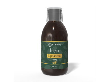 Chelat de fier lipozomal 14mg - 200 ml - Herbatica