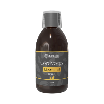 Extract lipozomal Cordyceps (40% polizaharide) - 200 ml - Herbatica