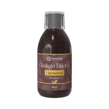 Extract lipozomal de Ginkgo Biloba - 200 ml - Herbatica