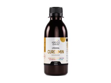 Curcumină lipozomală 200 ml - Adelle Davis