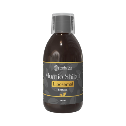 Extract lipozomal Shilajit Mumio - 200 ml - Herbatica