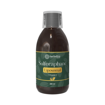 Sulforafan lipozomal + Vitamina C - 200 ml - Herbatica