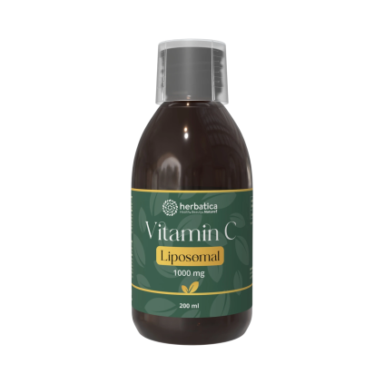 Vitamina C lipozomală 1000 mg - 200 ml - Herbatica