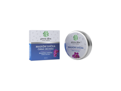 Lumânare de masaj – orhidee neagră 30 ml – Green idea
