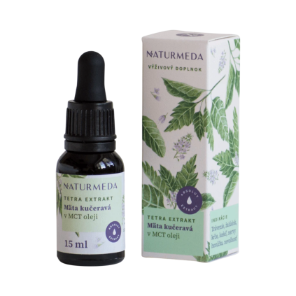 Mentă creață – extract vegetal Tetra – 15 ml – Naturmeda