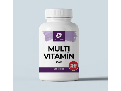 Multivitamín 100% - 365 comprimate - Dr. Fleming