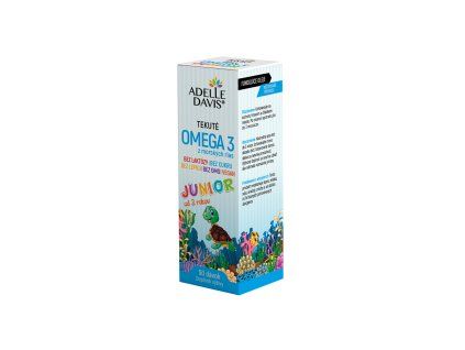 Omega 3 din alge marine JUNIOR 50 doze - Adelle Davis