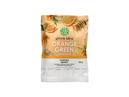 Orange Green – bomboane din plante 100 g – Green idea
