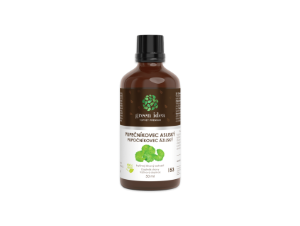 Tinctură de Centella asiatică – picături, 50 ml – Green idea