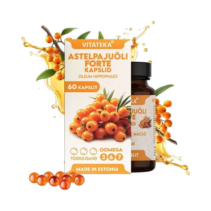 Ulei de cătină Forte – 60 capsule – Vitateka