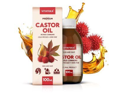 Ulei de ricin pentru piele și păr – 100 ml – Vitateka