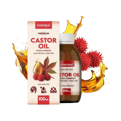 Ulei de ricin pentru piele și păr – 100 ml – Vitateka