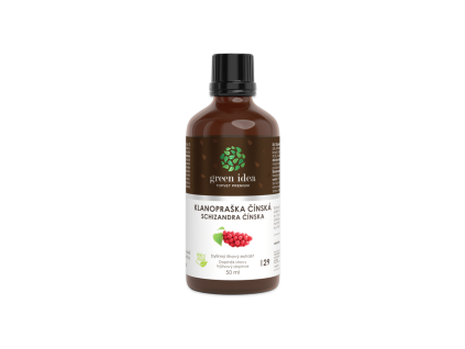 Schizandra tinctură – picături 50 ml – Green idea