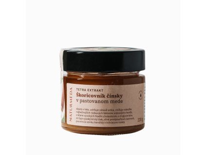 Miere terapeutică cu scorțișoară - 220g - Naturmeda